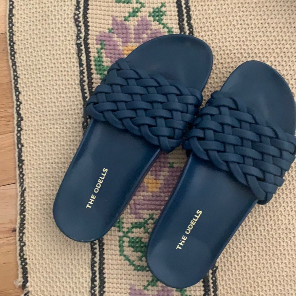 The odells blue sandals